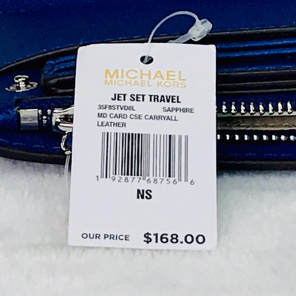 Michael Kors Jet Set Travel MD Card Case Wallet - Picture 8 of 8